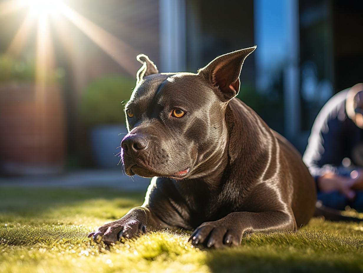 staffie bleu